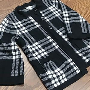 Mercer street plaid sweater